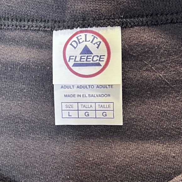 POSHMARK Long Sleeve Black Sweatshirt Large - Picture 5 of 6